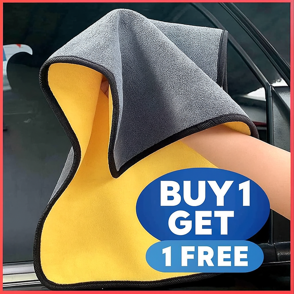 Microfiber Cleaning Cloth for Car (BUY 1 GET 1 FREE😍)